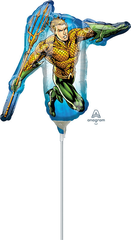 Airfill Only Aquaman Foil Balloon