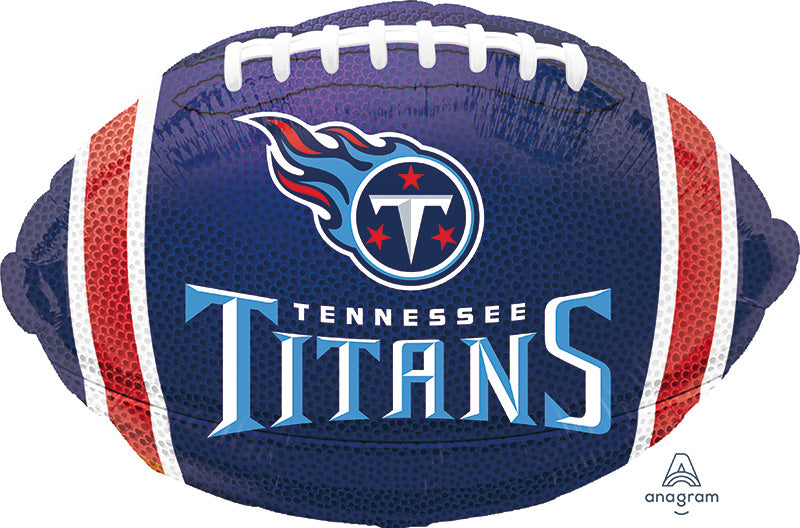 17" NFL Football Tennesee Titans Team Colors Junior Foil Balloon