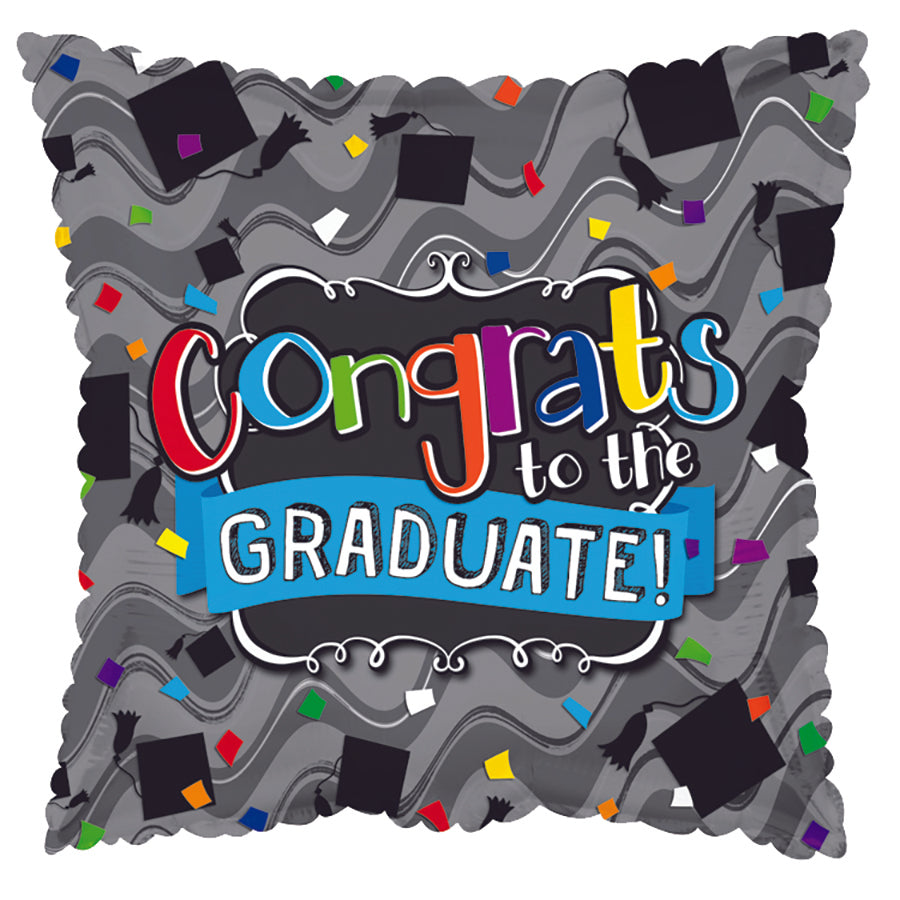 17" Congrats To The Grad Balloon