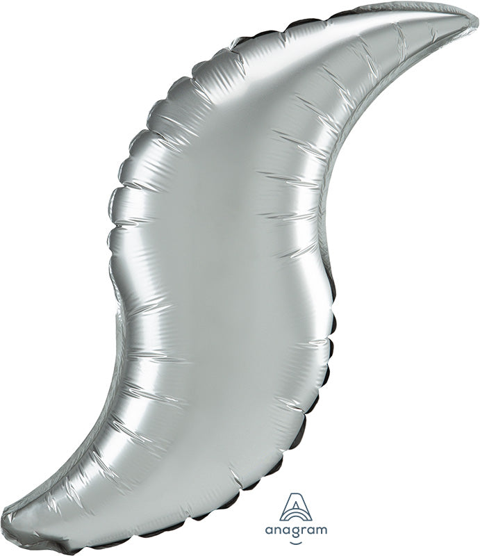 28" Platinum Curve Foil Balloon