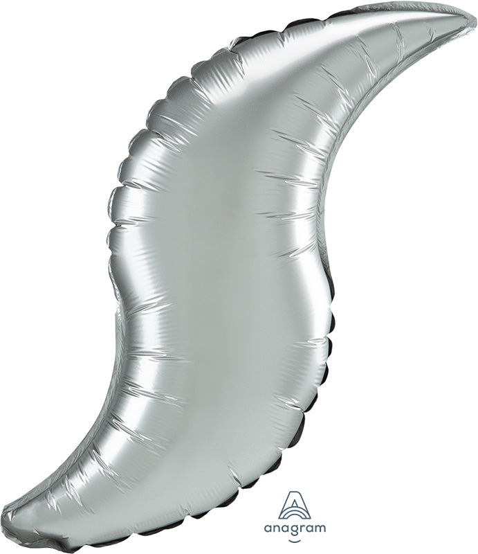 42" Platinum Curve Foil Balloon