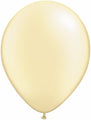 11" Qualatex Latex Balloons Pearl IVORY (100 Per Bag)