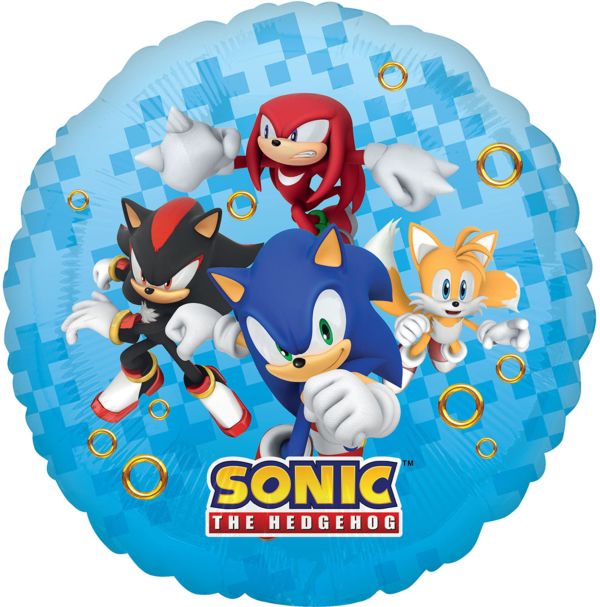 17" Sonic the Hedgehog 2 Foil Balloon