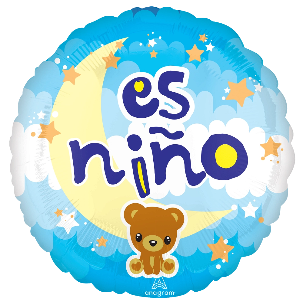 18" Es Nino (Spanish) Foil Balloon