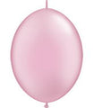 12" Qualatex Latex Balloons Quicklink Pearl Pink (50 Count)