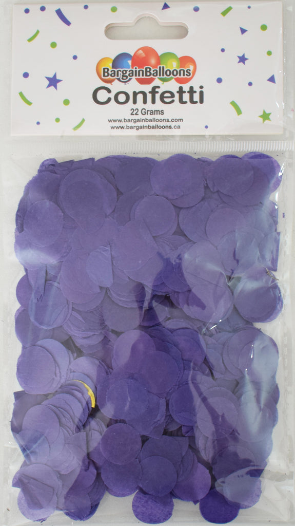 Balloon Confetti Dots 22 Grams Tissue Mid Blue 1.5CM-Round