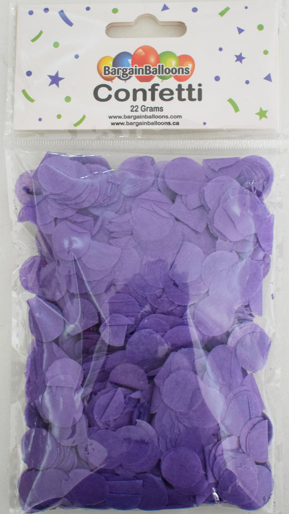 Balloon Confetti Dots 22 Grams Tissue Lavender 1.5CM-Round