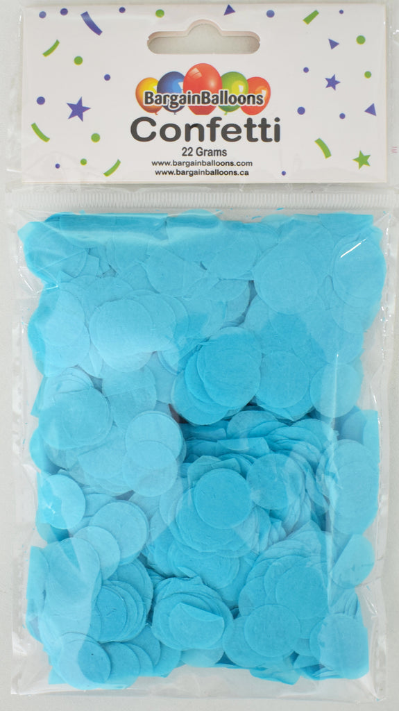 Balloon Confetti Dots 22 Grams Tissue Ocean Blue 1.5CM-Round