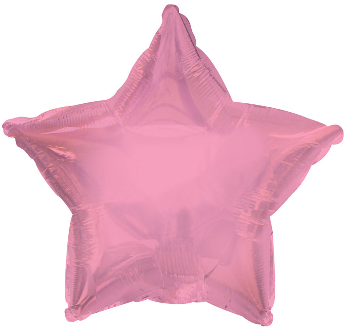 18" CTI Brand Pink Star Balloon