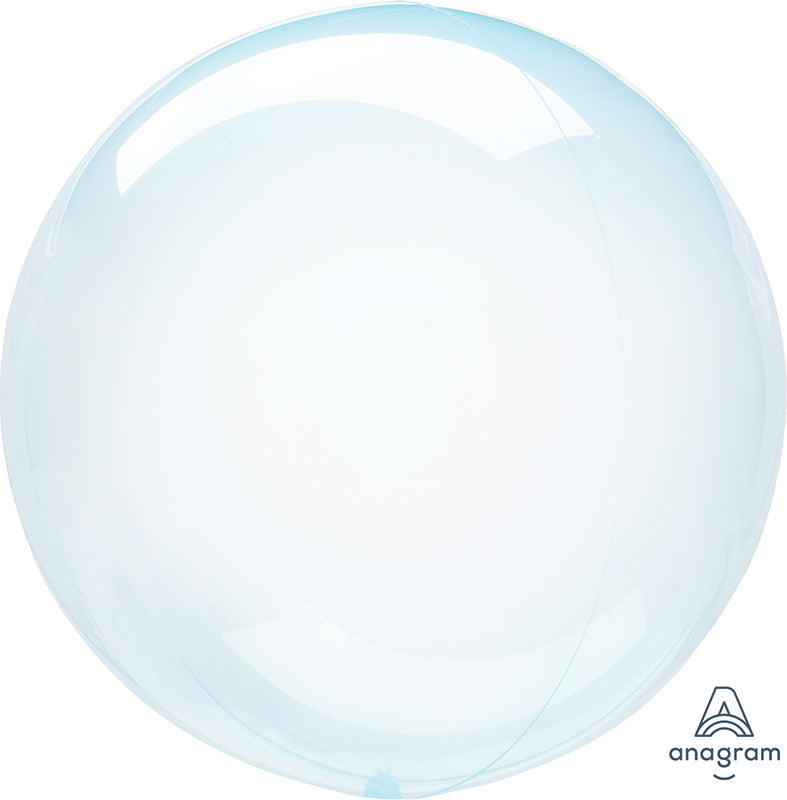 11" Crystal Clearz Petite Blue Crystal Clearz Balloon