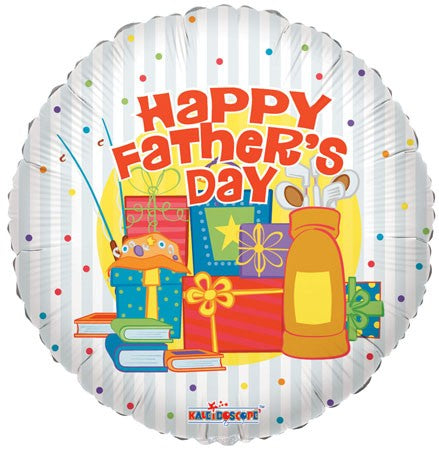 18" Father's Day Stripes Balloon