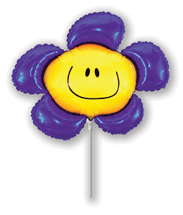 Airfill Only Violet Flower Balloon