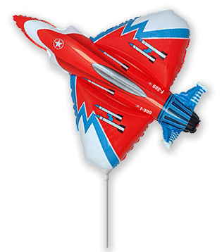 Airfill Only Red Superfighter Balloon