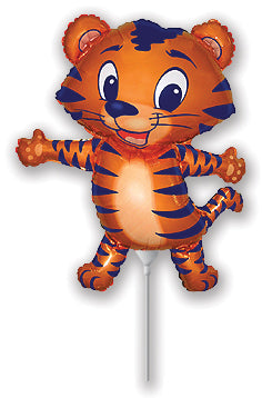 Airfill Only Tiger Cub Blue Balloon