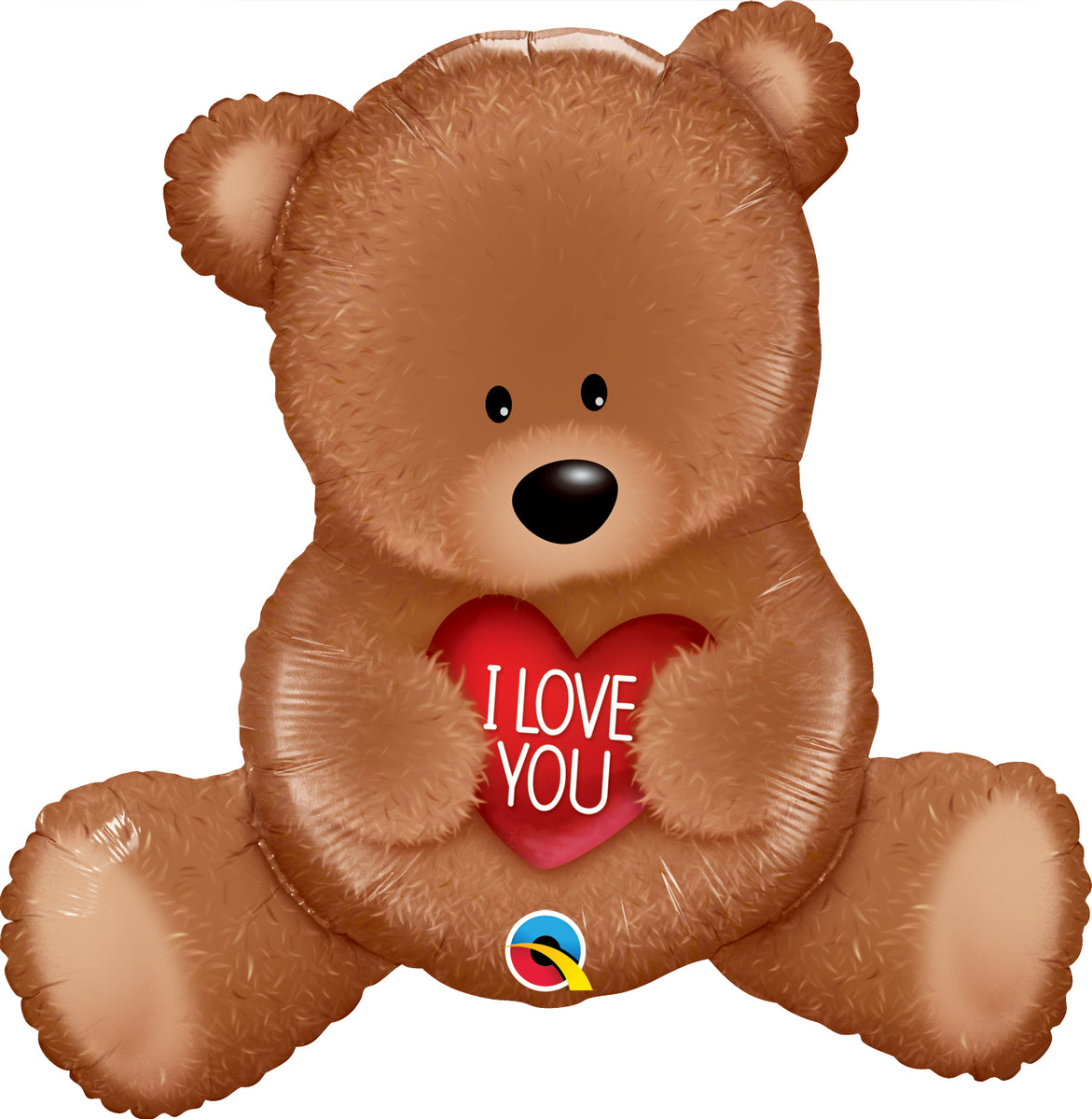 Bouquet de ballons Saint-Valentin Ballon bulle coeur creux personnalisé I  Love you teddy nounours je t'aime
