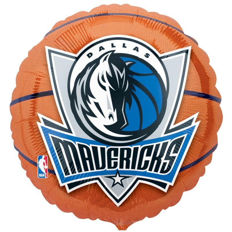18" NBA Dallas Mavericks Basketball Balloon