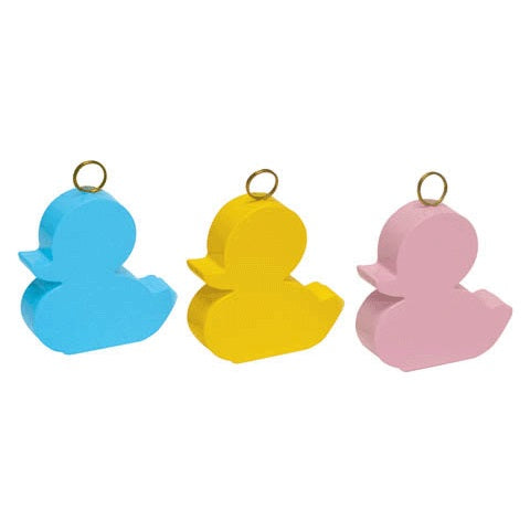80Gram/2.8 Oz Light Blue Duck Plastic Balloon Weight (Pickup Only-Cannot be Shipped)