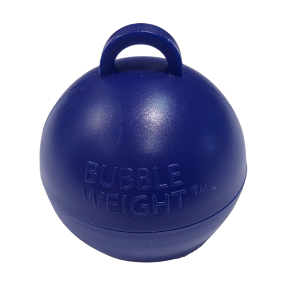 35 Gram Bubble Balloon Weight (10 Per Bag): Navy Blue