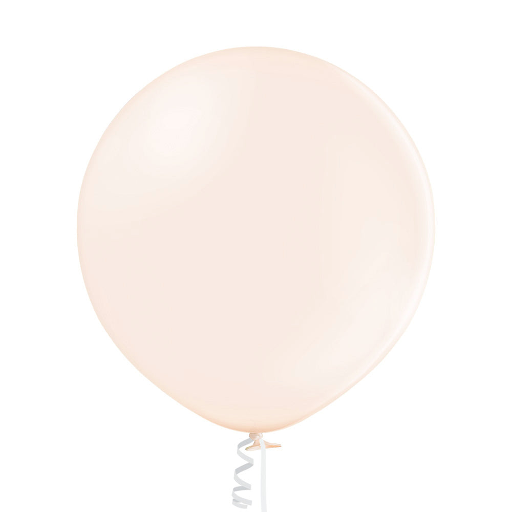 Inflatex Balloon Image 24" Ellie's Brand Latex Balloons Barely Blush (10 Per Bag)