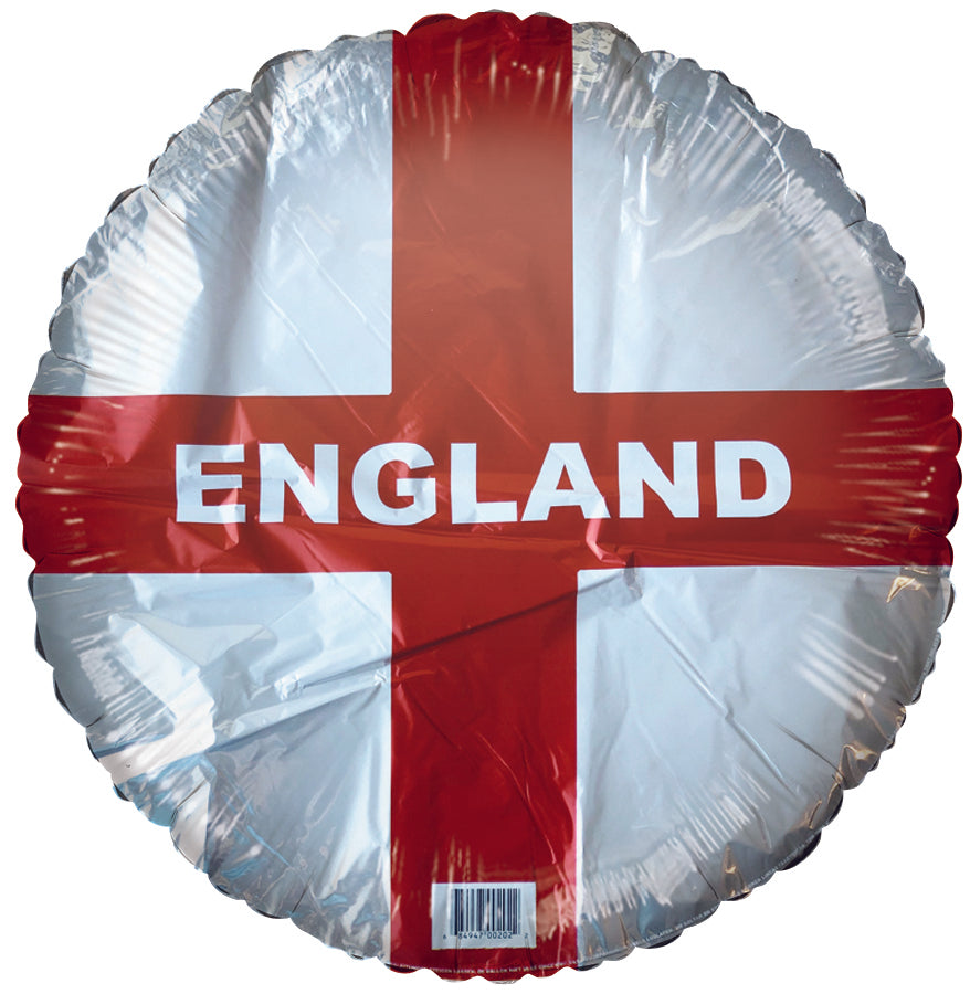 18" England Flag Foil Balloon