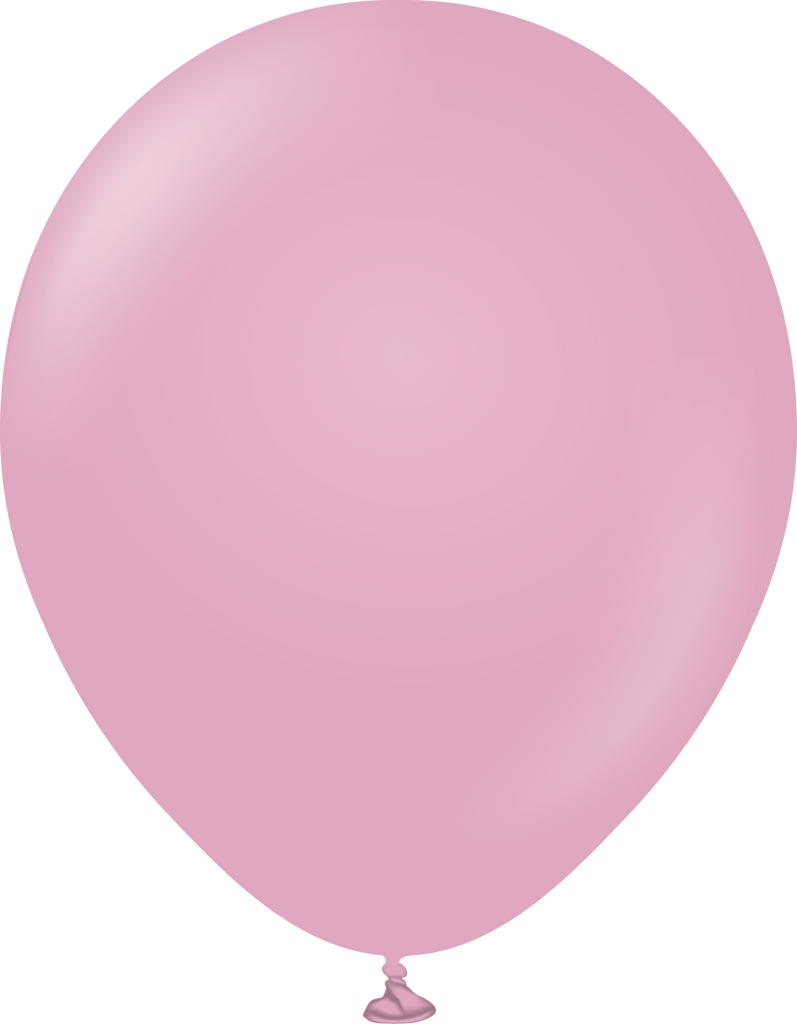 18" Kalisan Latex Balloons Retro Dusty Rose (25 Per Bag)