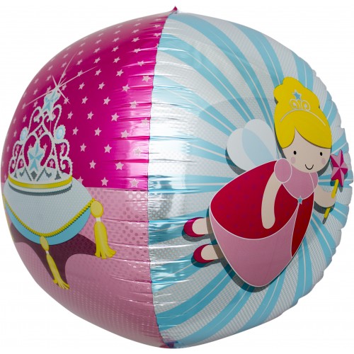 17" Princess Sphere Foil Balloon
