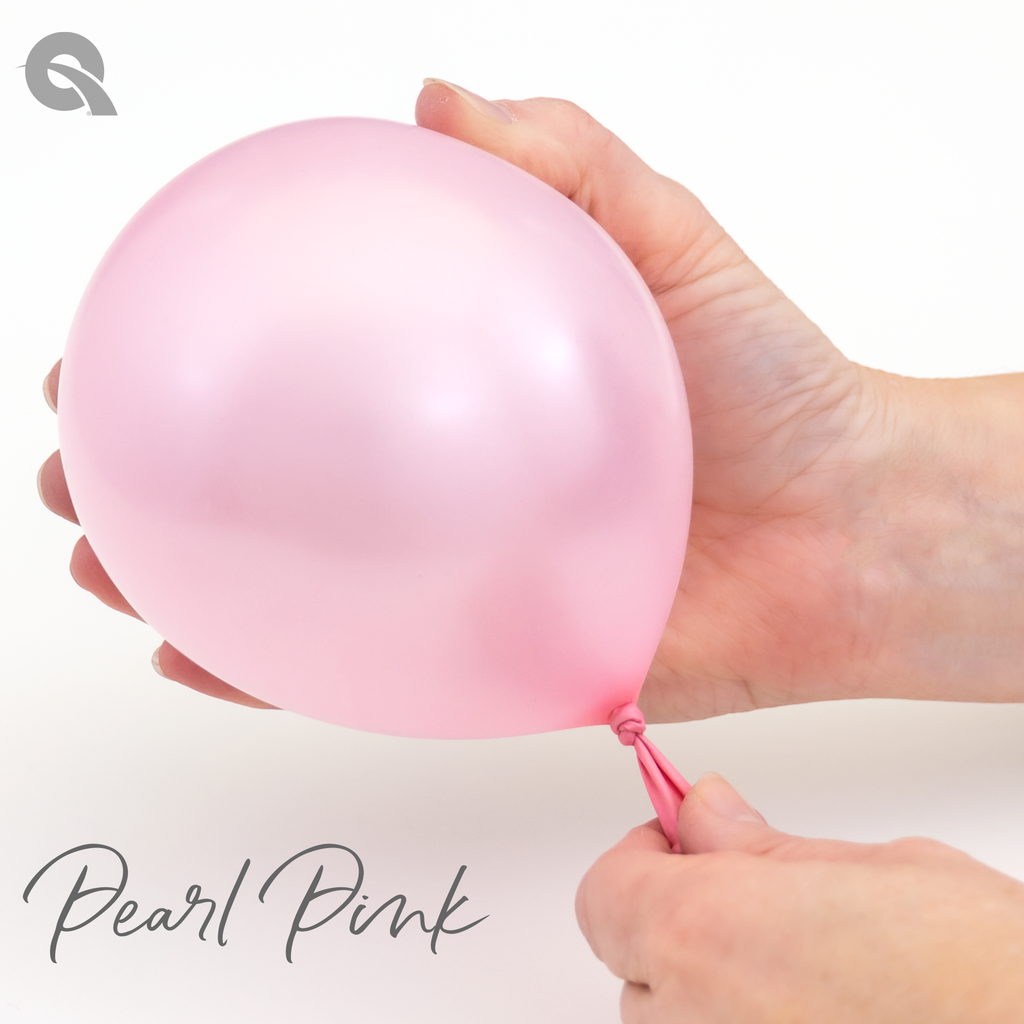 Pearl Pink Hand Pioneer Qualatex Latex Balloons 