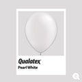 Pearl White Swatch Pioneer Qualatex Latex Balloons 