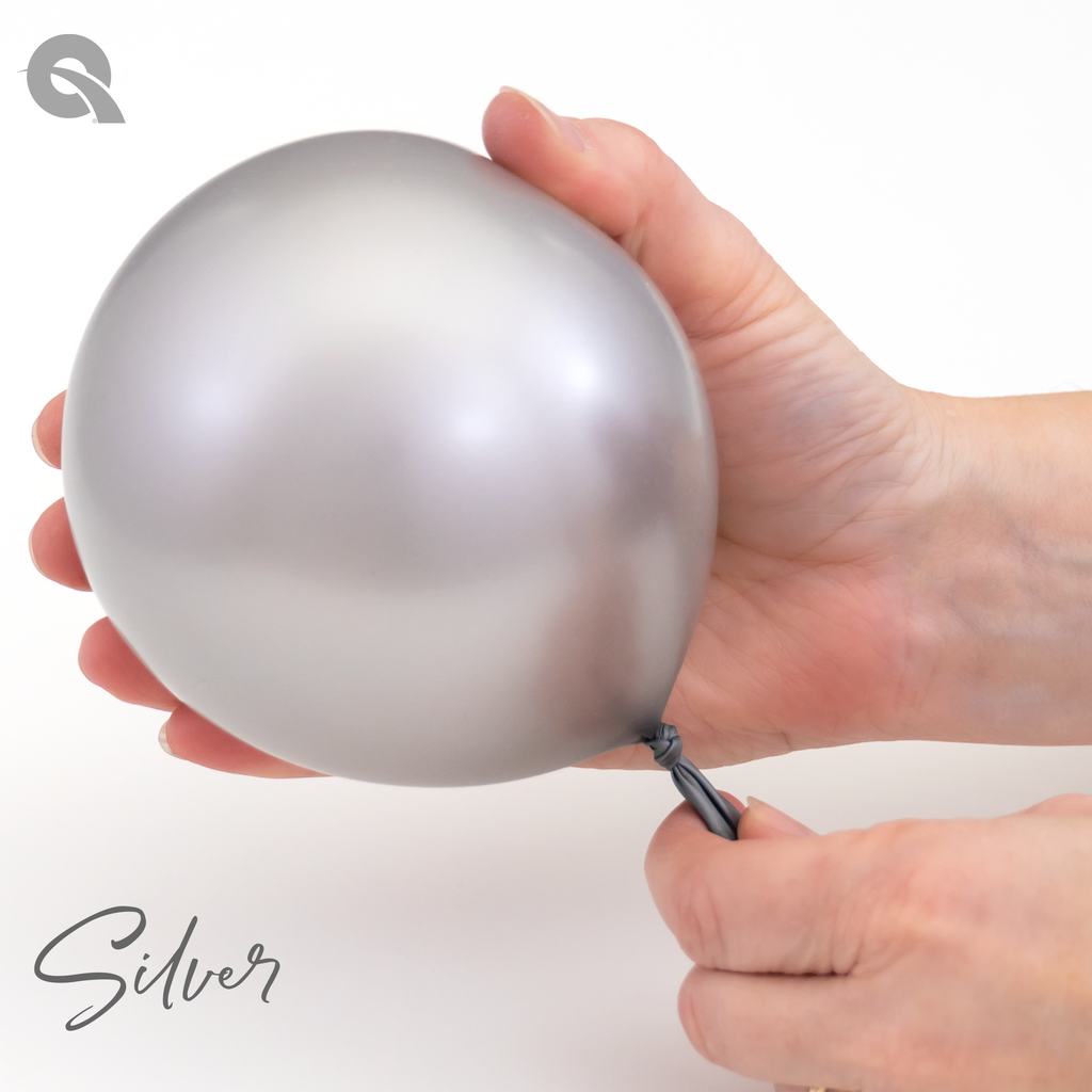 Silver Hand Pioneer Qualatex Latex Balloons 