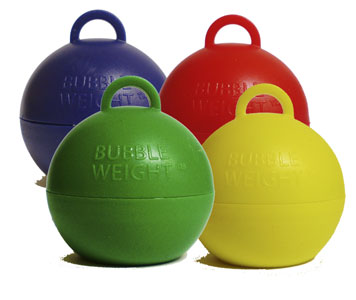 35 Gram Bubble Balloon Weights Primary Assorted (10 Piece)