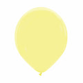 12" Cattex Premium Lemon Cream Latex Balloons (50 Per Bag)