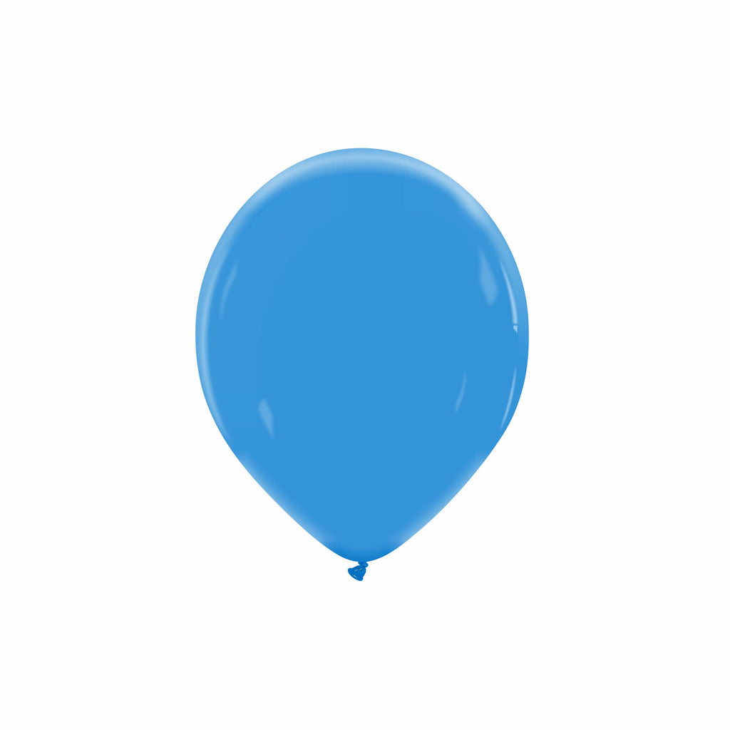 5" Cattex Premium CobaLight Blue Latex Balloons (100 Per Bag)