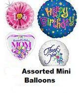 100 Assorted 2-14" Airfill Only Balloons (Clearance)