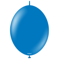 12 inches Kalisan BrandLinked Balloons Together Linking Balloons Called K Link Standard Blue 50 Per Bag