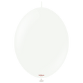 12 inches Kalisan BrandLinked Balloons Together Linking Balloons Called K Link Standard White 50 Per Bag