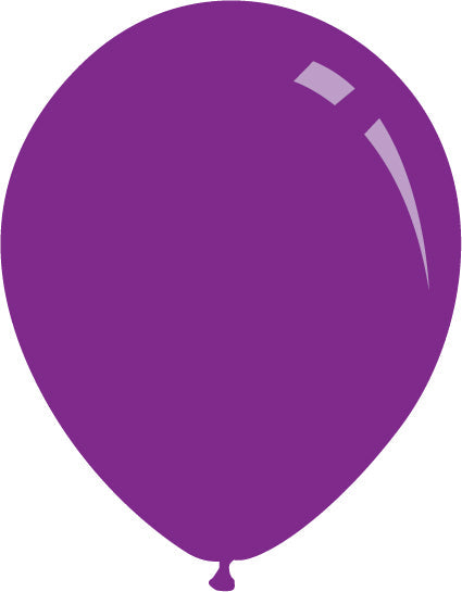26" Standard Purple Decomex Latex Balloons (10 Per Bag)