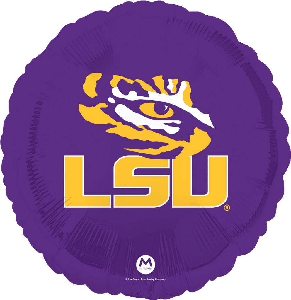 18 Inches LSU Tigers Foil Balloon