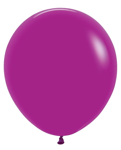 18" Sempertex Latex Balloons (25 Per Bag) Deluxe Purple Orchid