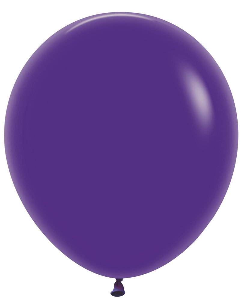 18" Sempertex Latex Balloons (25 Per Bag) Fashion Violet