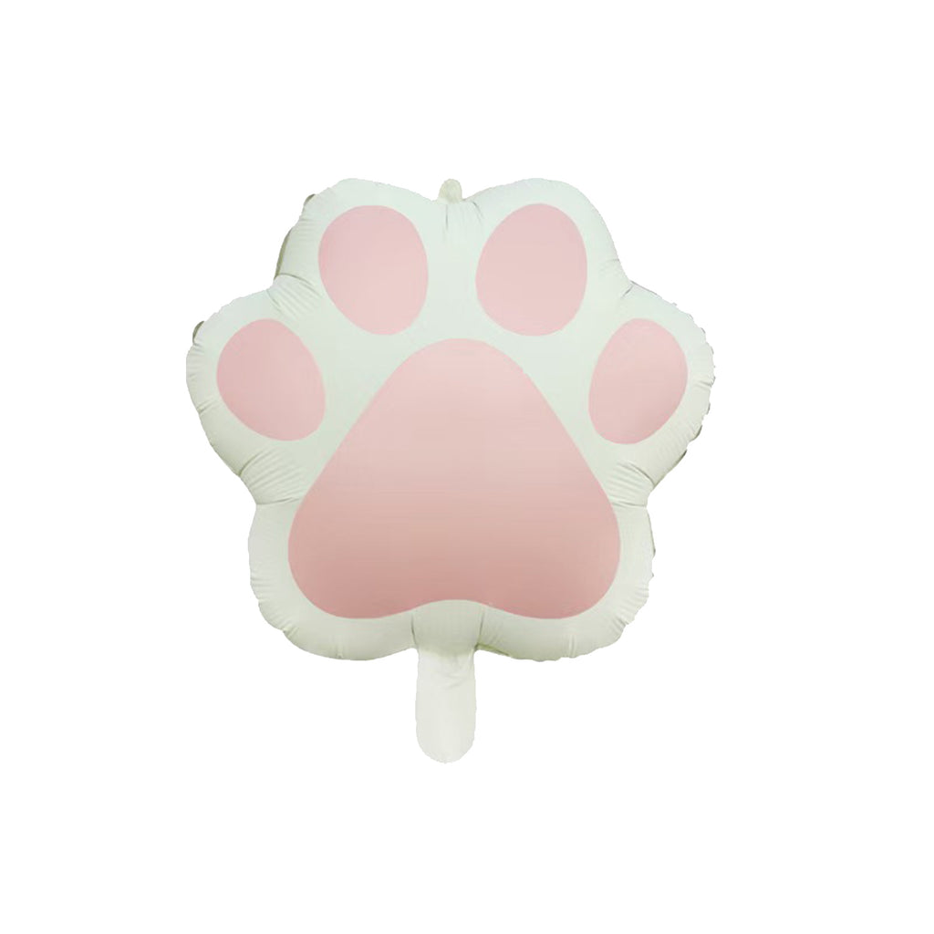 Not Inflated 21" Matte Dog Paw Foil Balloon Made By Colour Wheel