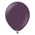 11823530 18 inches kalisan latex balloons standard plum 25 per bag