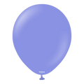 Color Code:2355 Standard Periwinkle 18 Inch With Logo Showing Kalisan Brand Uninflated Latex Balloons