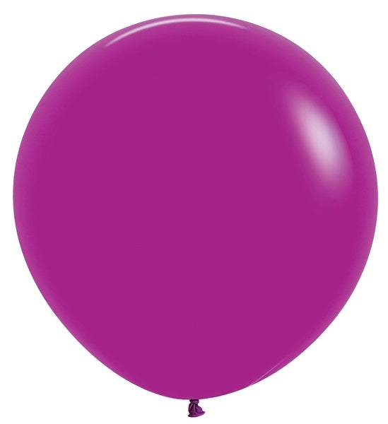 24" Sempertex Latex Balloons (3 Per Bag) Deluxe Purple Orchid