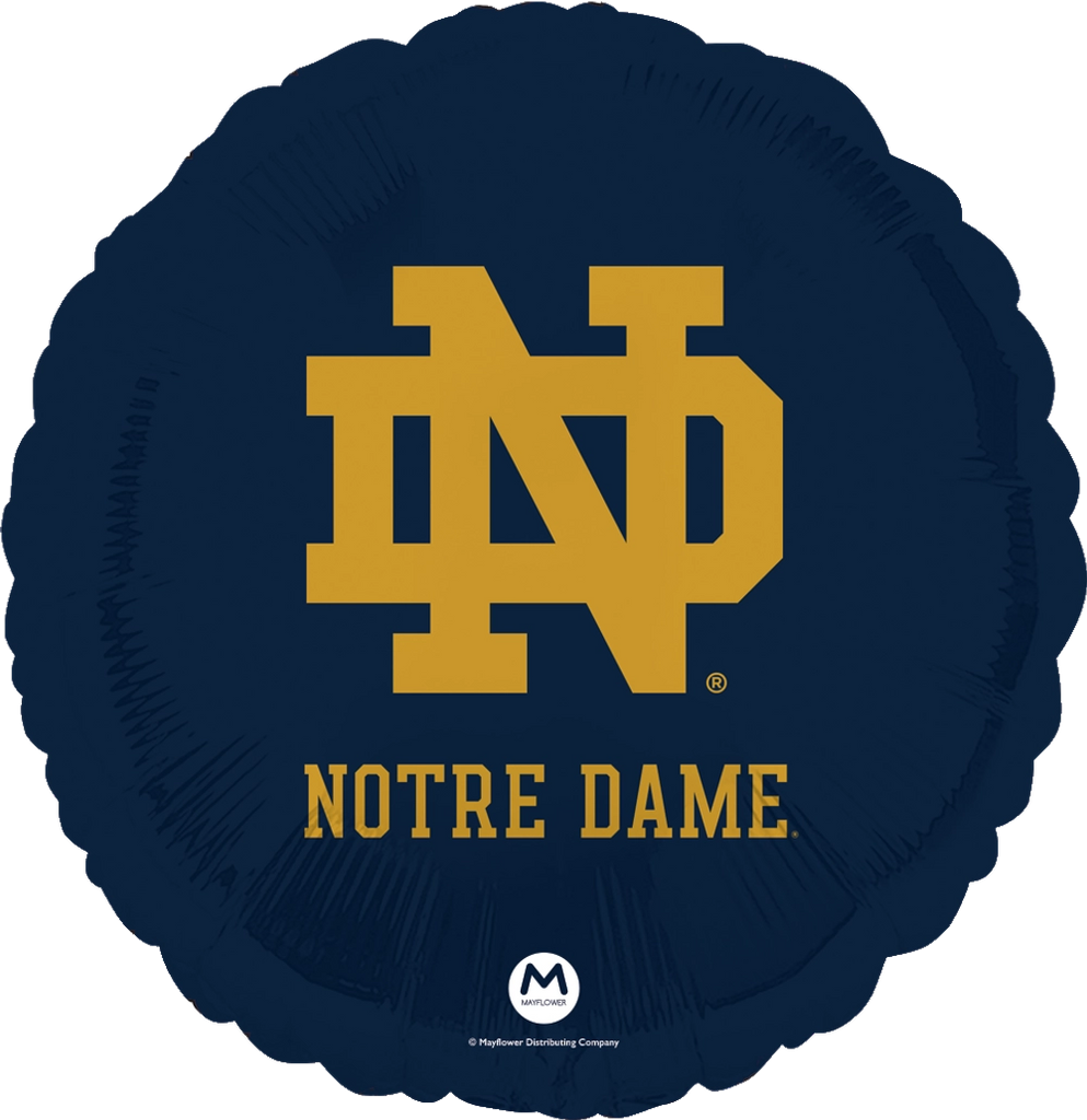 18 Inches University of Notre Dame Foil Balloon