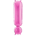 26" Symbol Exclamation Point Fuchsia Foil Balloon