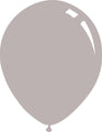 A pink 18″ Deco Fade Pink Decomex Latex Balloon with two white highlights near the top, shown against a white background.