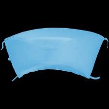 40″ Modular Arch Foil Balloon Macaron Light Blue Foil Balloon, an arch-shaped light blue foil balloon with tabs on the ends.