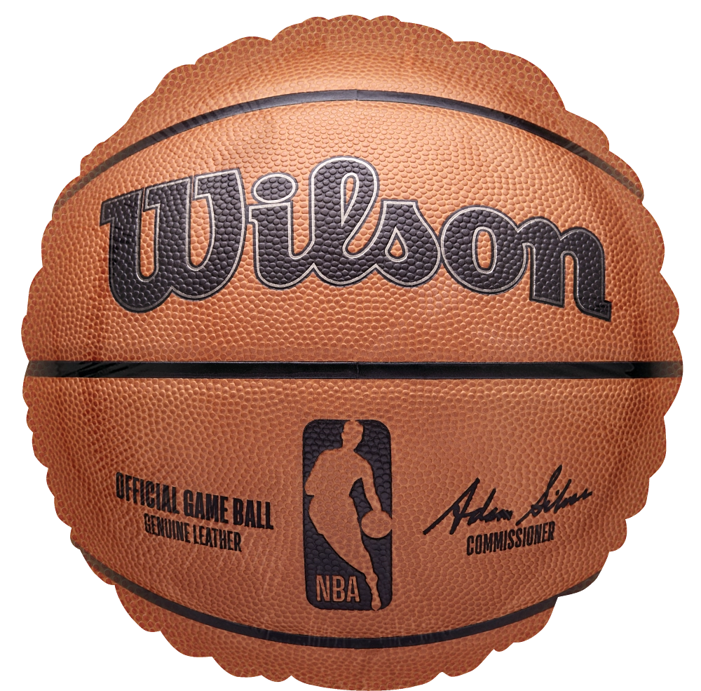 18 Inches NBA Wilson Basketball Foil Balloon