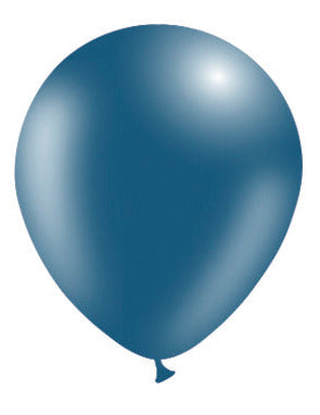 Blue balloon on a white background Color Ocean