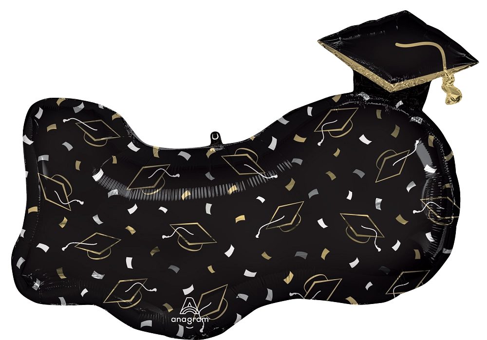 46684 Class Dismissed Back foil balloons anagram 